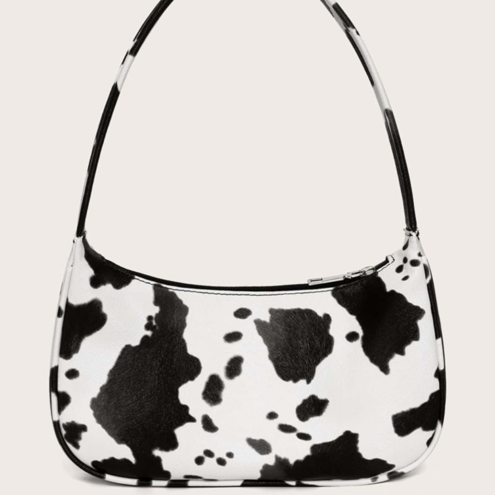 Cow Print Shoulder Bag 🐄 - Picture 4 of 5